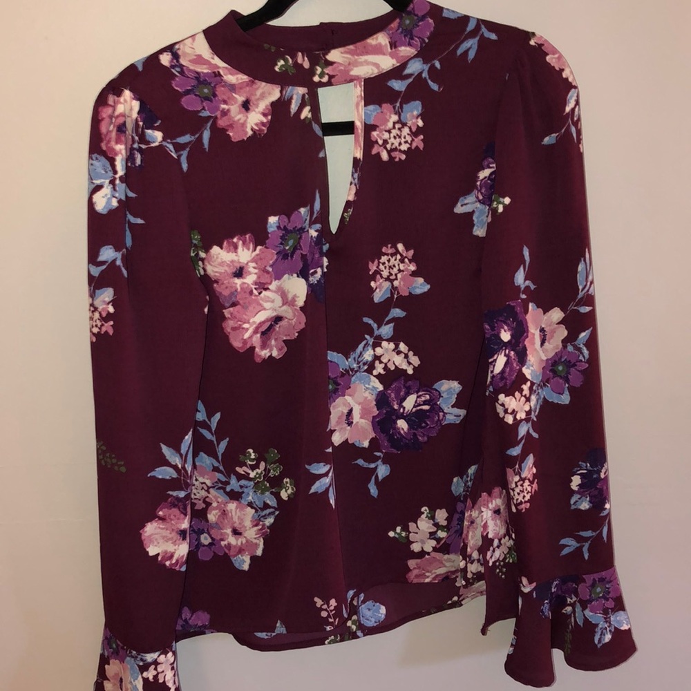 Floral print top!